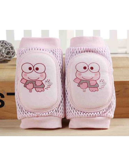 Knee pads with soft oval insert mesh - frog buy in online store