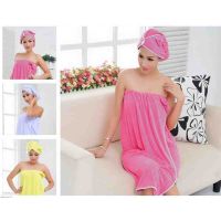 Bath Women's Kit Bamboo (Towel Sarafan and Chalma) buy in online store 2