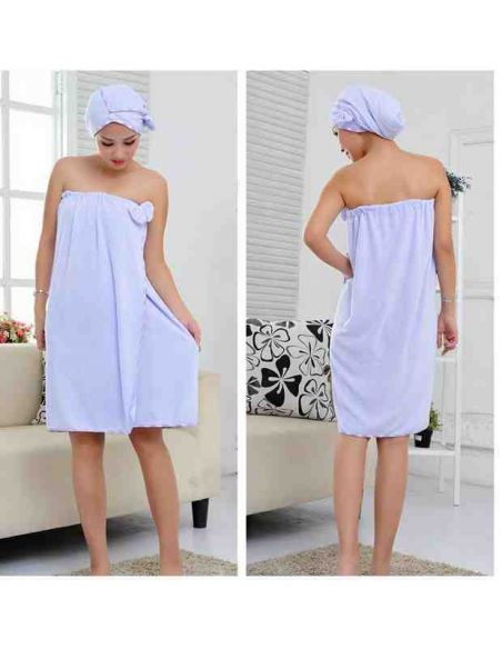 Bath Women's Kit Bamboo (Towel Sarafan and Chalma) buy in online store