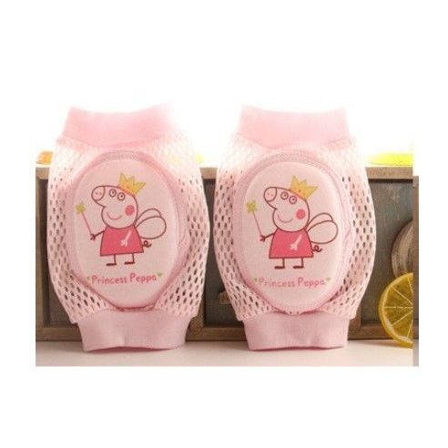 Knee pads with soft oval insert mesh - pepa pig buy in online store