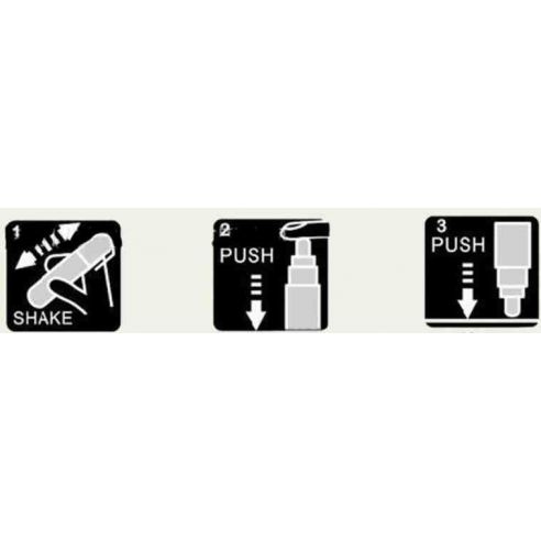 Cretaceous markers on water based Flaish 8pcs - 5mm (beveled edge) buy in online store
