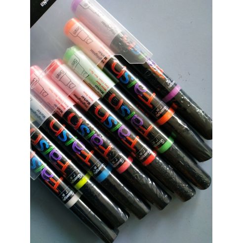 Cretaceous markers on water based Flaish 8pcs - 5mm (beveled edge) buy in online store