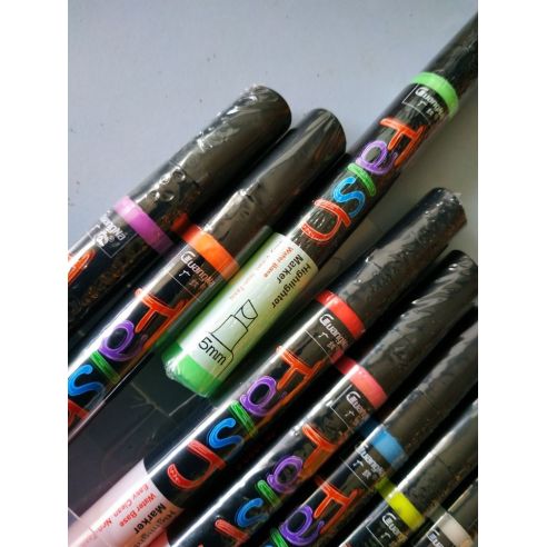 Cretaceous markers on water based Flaish 8pcs - 5mm (beveled edge) buy in online store