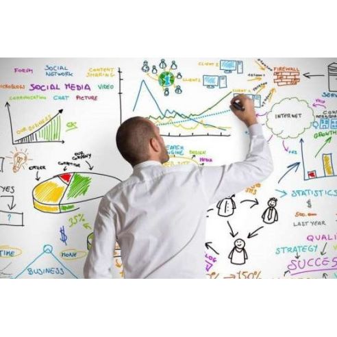 Marker Board Selfclock on a cut 100cm buy in online store