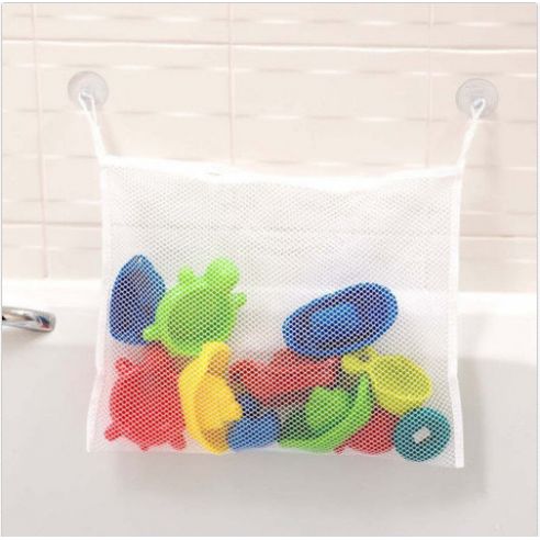 Grid Organizer for storing toys in the bathroom + 2 vacuum hook buy in online store