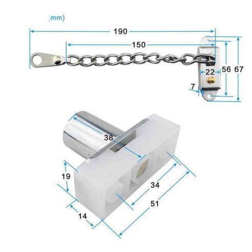 Window Protection - Chain with Claviary buy in online store