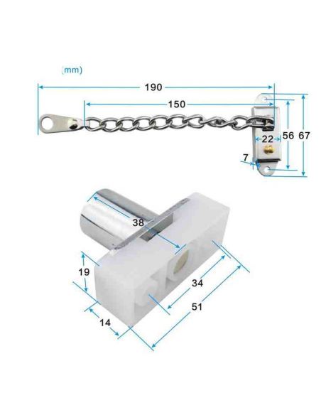 Window Protection - Chain with Claviary buy in online store Window Protection - Chain with Claviary buy in online store
