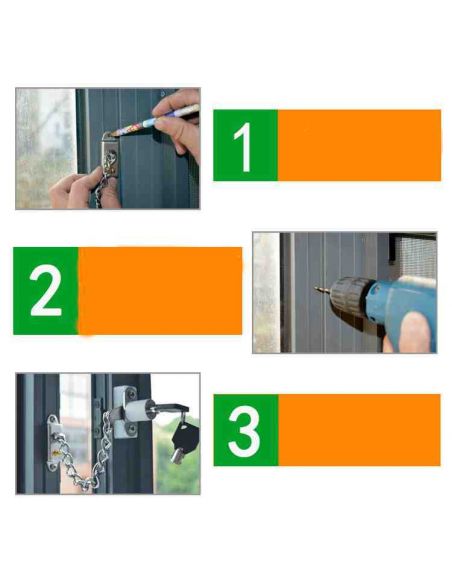 Window Protection - Chain with Claviary buy in online store Window Protection - Chain with Claviary buy in online store