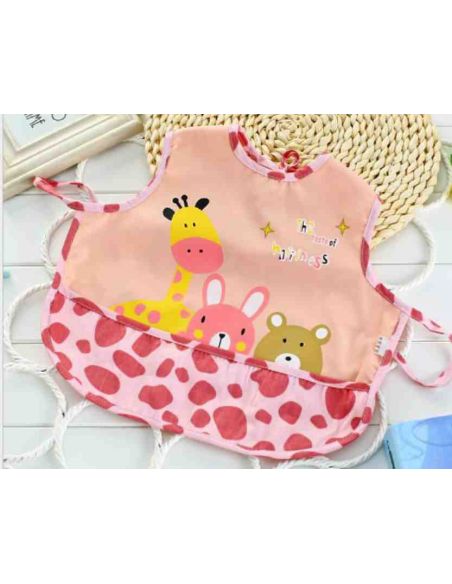 Cotton slotman apron with pocket - Pink bells buy in online store Cotton slotman apron with pocket - Pink bells buy in online store