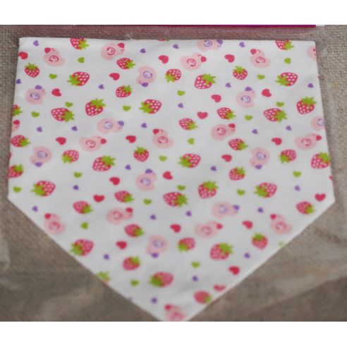 Whirl, bib, araphak on the button - strawberry buy in online store