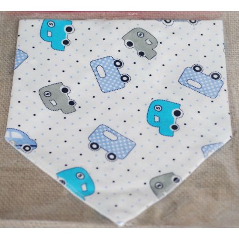 Whirl, bib, araphak on button - blue cars buy in online store