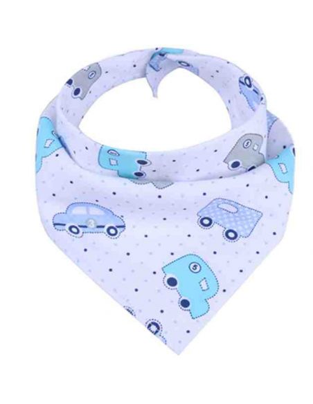 Whirl, bib, araphak on button - blue cars buy in online store