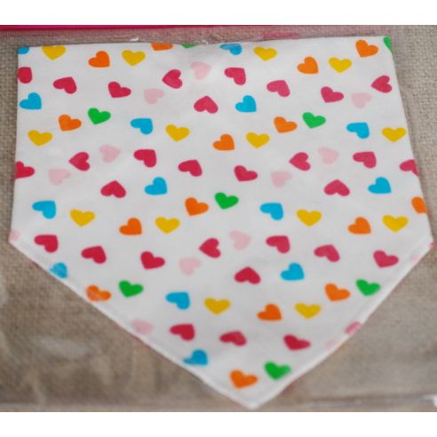 Whirl, bib, araphak on button - hearts buy in online store