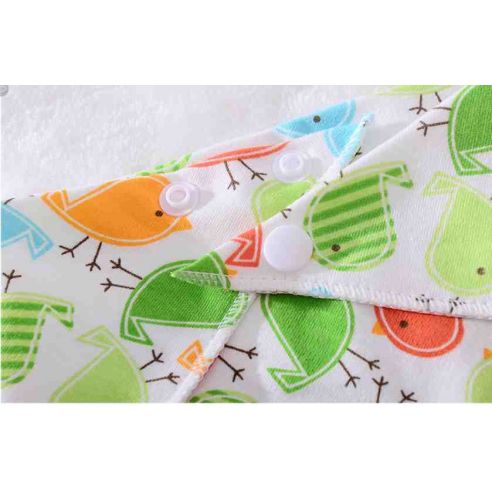Slotman, bib, araphak on the button - dinosaurs buy in online store