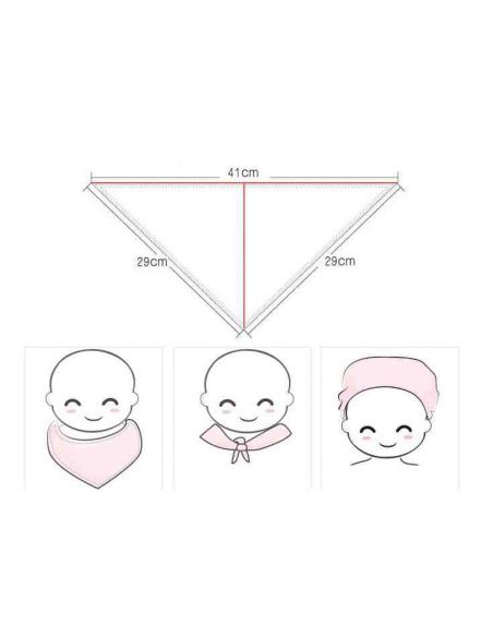 Slotman, bib, araphak on button - paws buy in online store