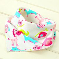 Whirl, bib, araphak on the button - pink elephants buy in online store