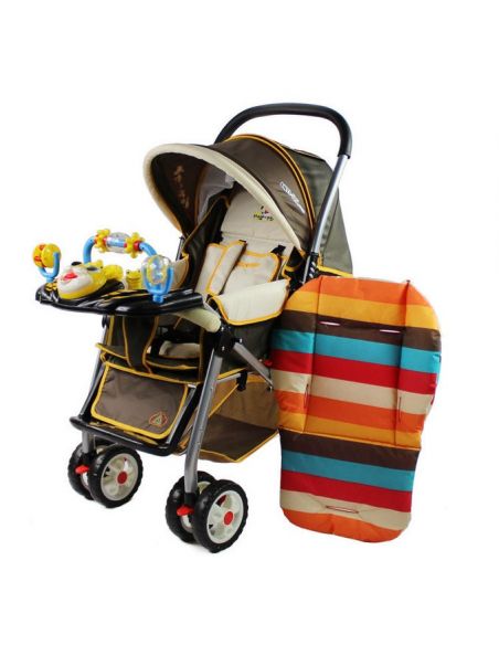 Mattress in the stroller, car seat, haul for feeding - rainbow (cloak) buy in online store Mattress in the stroller, car seat, haul for feeding - rainbow (cloak) buy in online store