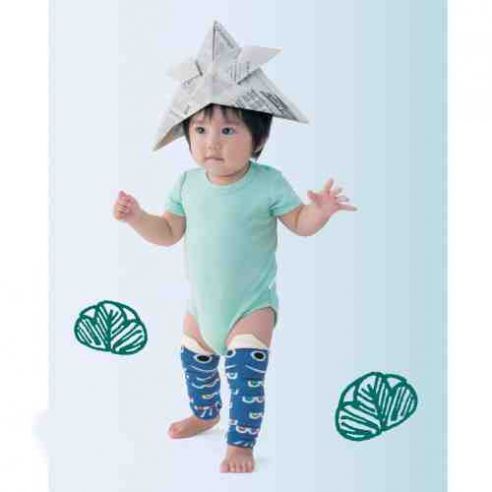 Gaiters with mouth for children Fish Colored buy in online store