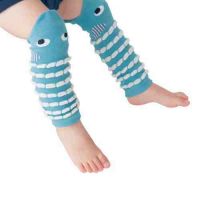 Gaiters with mouth for children Fish blue buy in online store 2