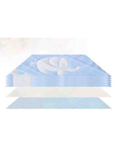 Diaperwood waterproof multilayer cotton + bamboo Mahra, bilateral - size 50 * 70cm buy in online store