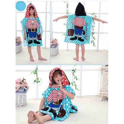 Beach Towel Poncho - Pirate buy in online store