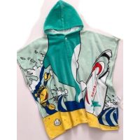 Beach Towel Poncho Name It - Shark (Cotton) buy in online store