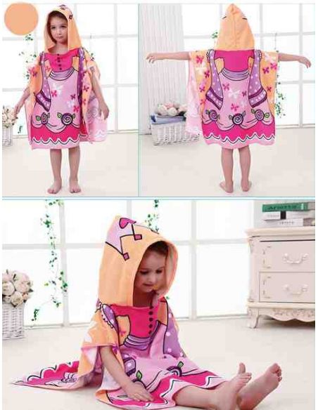 Beach Towel Poncho - Princess buy in online store Beach Towel Poncho - Princess buy in online store