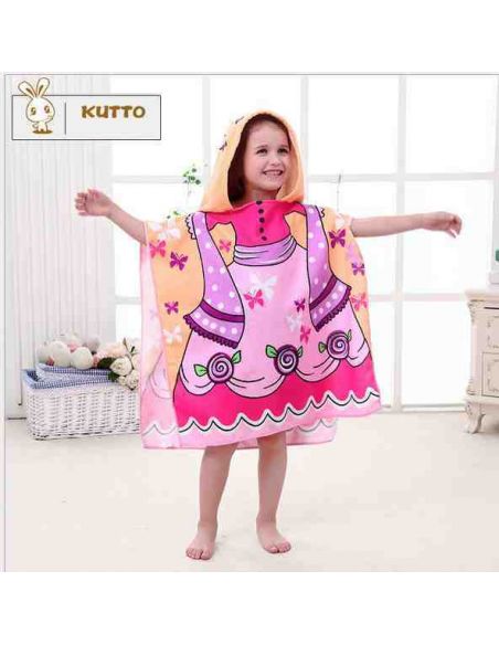 Beach Towel Poncho - Princess buy in online store Beach Towel Poncho - Princess buy in online store