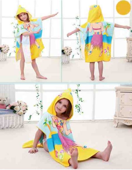 Beach Towel Poncho - Girl buy in online store Beach Towel Poncho - Girl buy in online store
