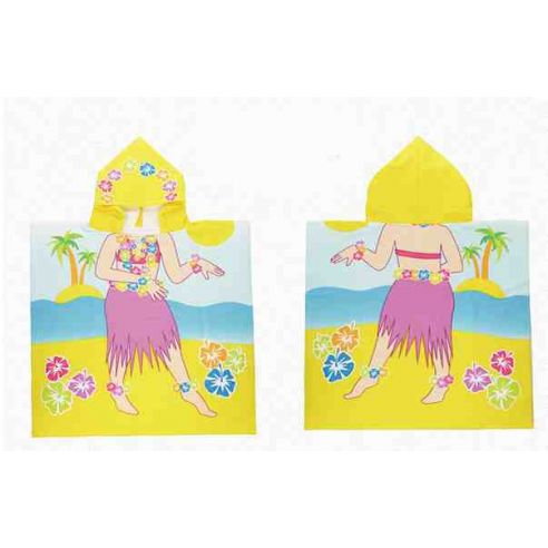 Beach Towel Poncho - Girl buy in online store