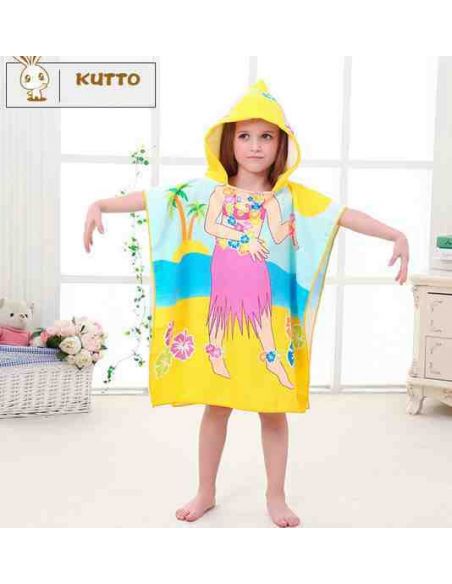 Beach Towel Poncho - Girl buy in online store Beach Towel Poncho - Girl buy in online store