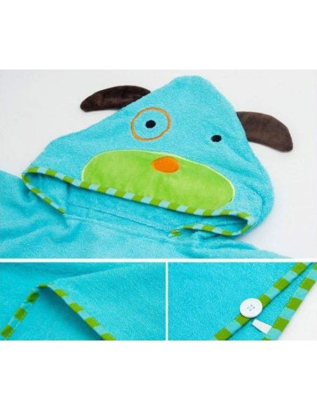 Children's Towel Cape Poncho (Analog Skip Hop) Hooded - Dog 70 * 140 buy in online store