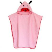 Children's Towel Cape Poncho (Analog Skip Hop) Hooded - Beetle 60 * 120cm buy in online store