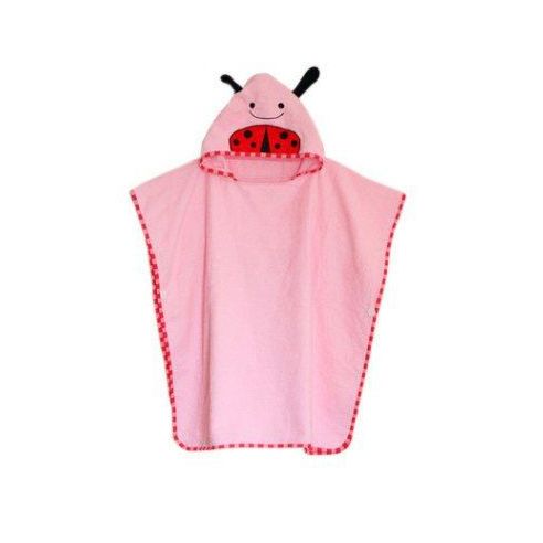 Children's Towel Cape Poncho (Analog Skip Hop) Hooded - Beetle 60 * 120cm buy in online store