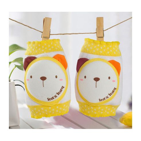 Knee pads with soft round bunch of bear with ears buy in online store