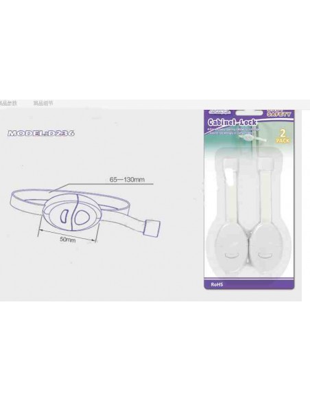Flexible Lock on Fabe Box Handles - Packaging 2pcs buy in online store Flexible Lock on Fabe Box Handles - Packaging 2pcs buy in online store