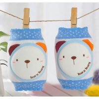Knee pads with soft round bunch of bear with ears buy in online store