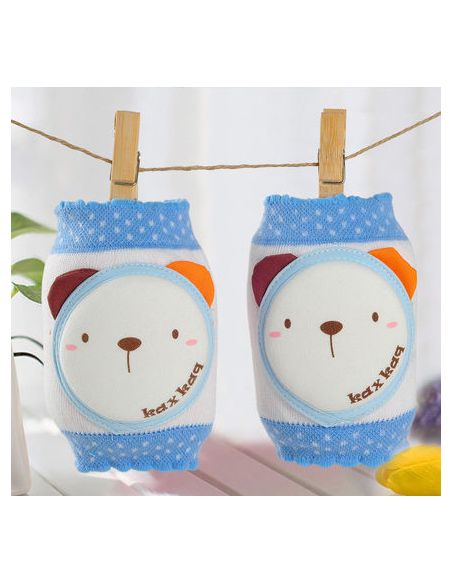 Knee pads with soft round bunch of bear with ears buy in online store