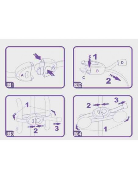 Flexible Lock on Fabe Box Handles - Packaging 2pcs buy in online store Flexible Lock on Fabe Box Handles - Packaging 2pcs buy in online store