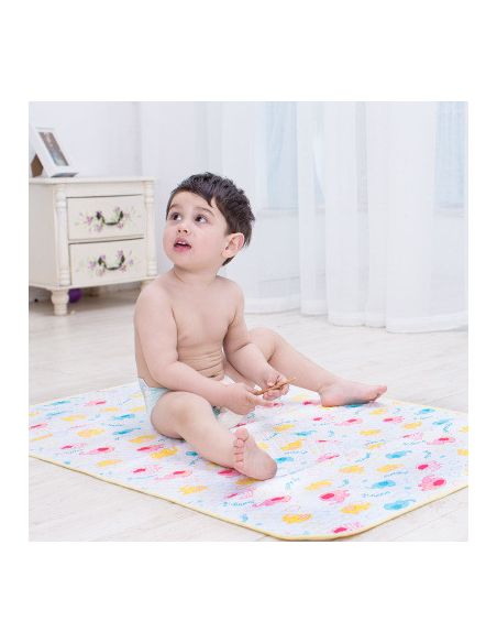 Diaper Waterproof Bamboo Color With Stripe - Size 50 * 70cm buy in online store