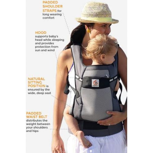 Ergo-backpack Ergobaby - Carrier Performance Ventus Graphite buy in online store