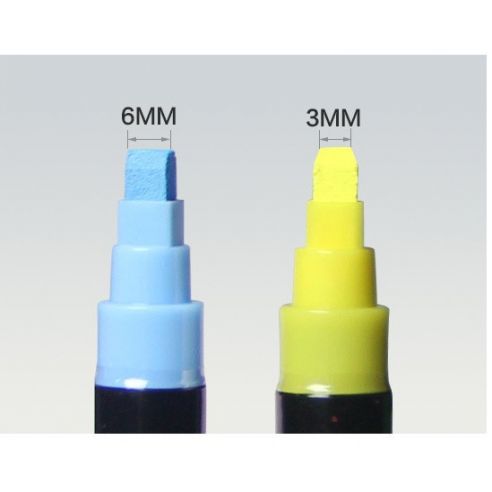 Mernel marker on water based Flash Color 6mm - Set of 8 colors buy in online store