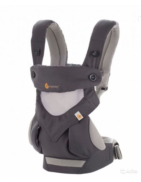 Backpack Ergobaby 360 Carrier Cool Air Carbon Gray buy in online store Backpack Ergobaby 360 Carrier Cool Air Carbon Gray buy in online store