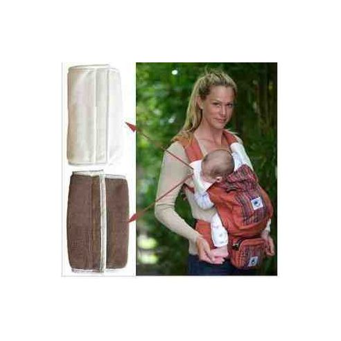 Pads for sucking on straps to eRGobaby white backpacks on velcro, original. buy in online store