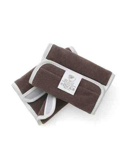 Pads for sucking on straps to backpacks Ergobaby brown on velcro, original buy in online store