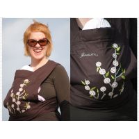 May Sling Minizone - Brown Flowers buy in online store 2