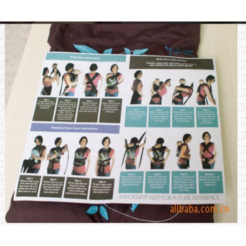 May Sling Minizone - Blue Flowers buy in online store