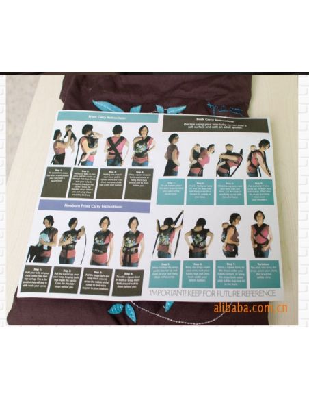 May Sling Minizone - Blue Flowers buy in online store