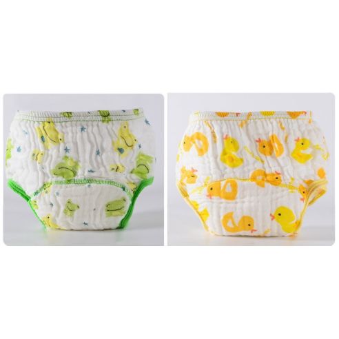 Training panties made of muslin gauze and waterproof membrane - size m buy in online store