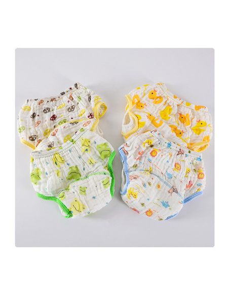 Training panties made of muslin gauze and waterproof membrane - size m buy in online store